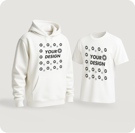 T-shirts and sweatshirts